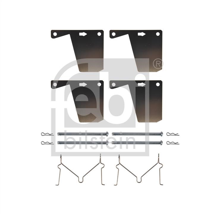 181981 febi Brake pad repair kit