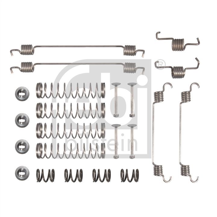 Rear brake pad fitting kit Citroen DS3: 182189 febi Brake pad repair kit