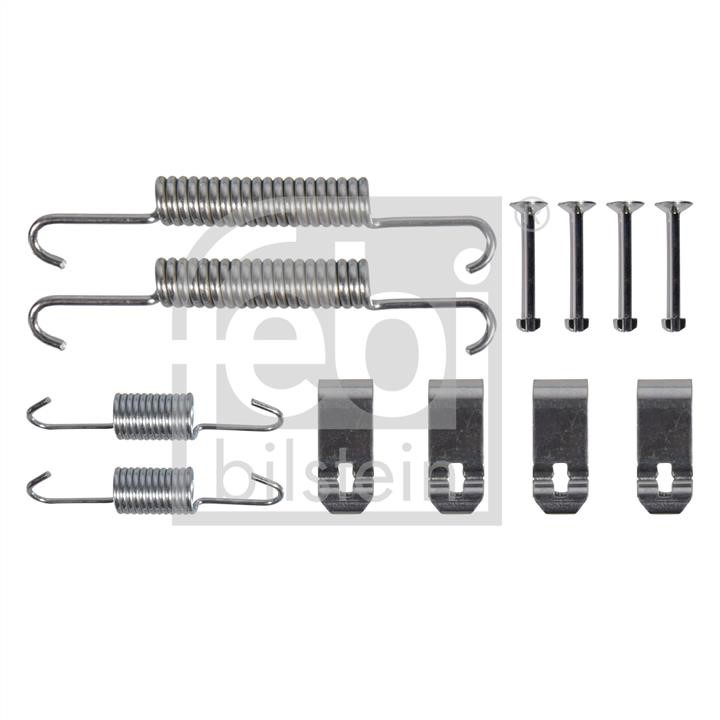 Rear brake pad fitting kit Opel Antara: 182279 febi Brake pad repair kit