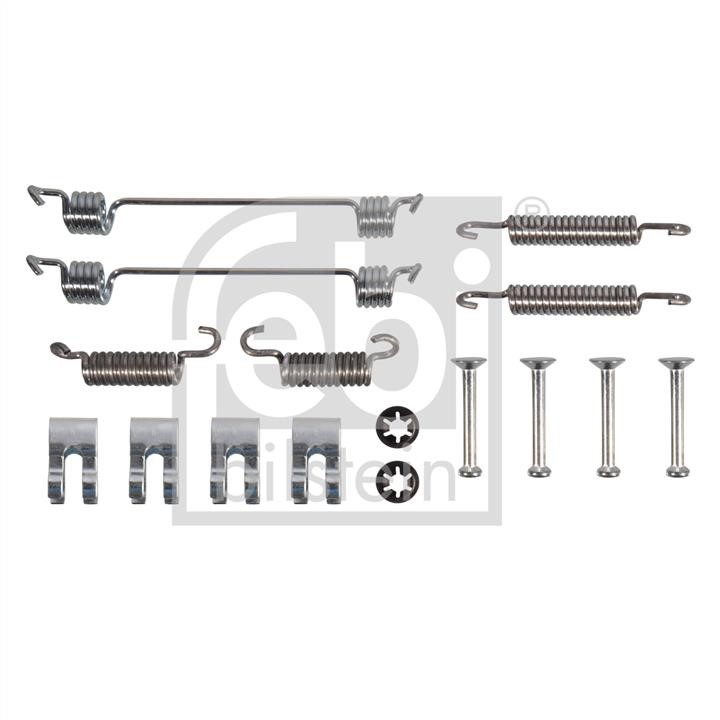 Rear brake pad fitting kit Fiat Punto: 182283 febi Brake pad repair kit