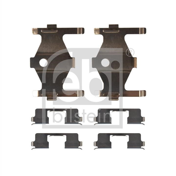Rear brake pad fitting kit KIA Spectra (Kia Spectra): 182431 febi Brake pad repair kit