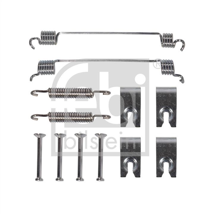 Rear brake pad fitting kit Ford Fusion: 182440 febi Brake pad repair kit