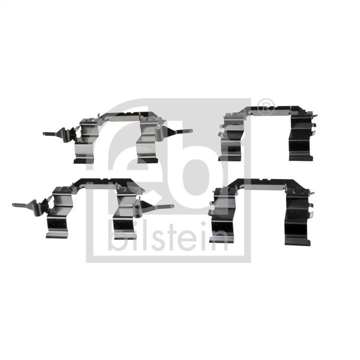 Brake pad accessory kit Renault Koleos: 182751 febi Brake pad repair kit