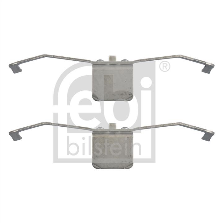 Rear brake pad fitting kit Audi A8: 182370 febi Brake pad repair kit