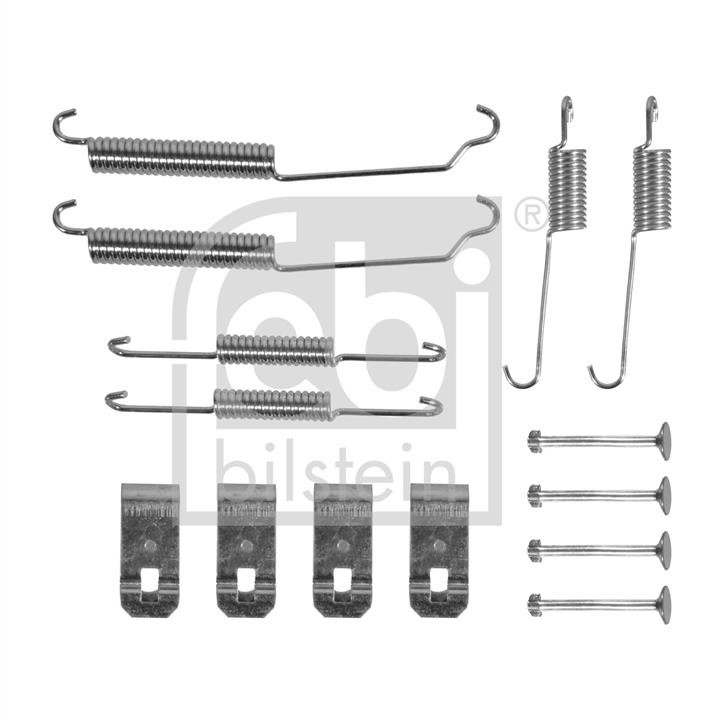 Brake pad fitting accessory Mazda 2: 182568 febi Brake pad repair kit