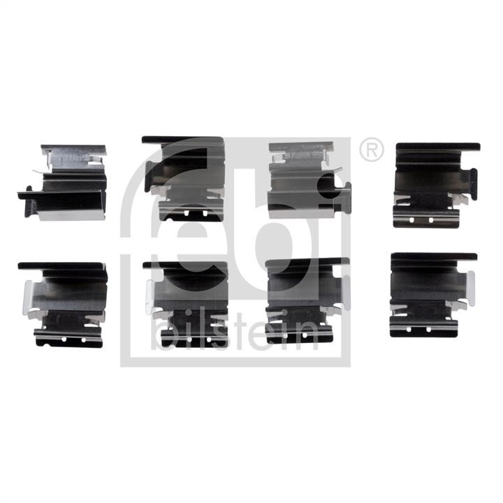 Brake pad accessory kit Renault: 182711 febi Brake pad repair kit