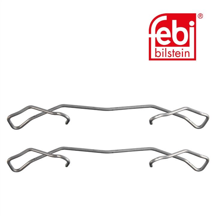 Brake pad accessory kit Renault Captur: 182714 febi Brake pad repair kit