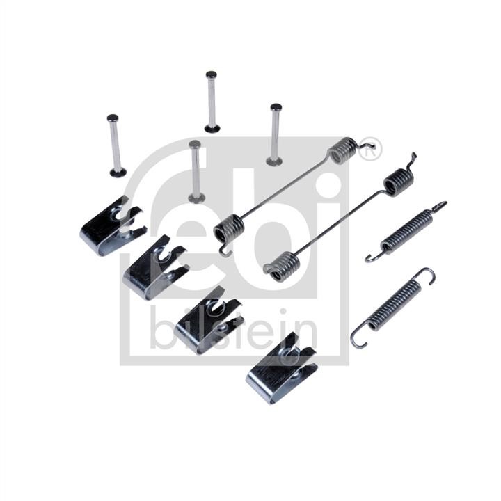Brake pad fitting accessory Renault Modus / Grand Modus: 182824 febi Brake pad repair kit