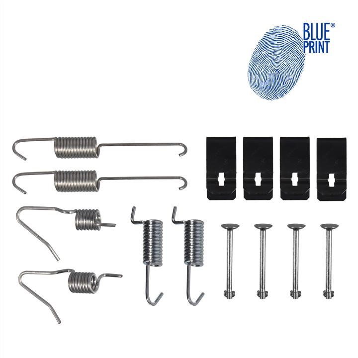 Rear brake pad fitting kit Renault Koleos: ADBP410065 Blue Print Brake pad repair kit