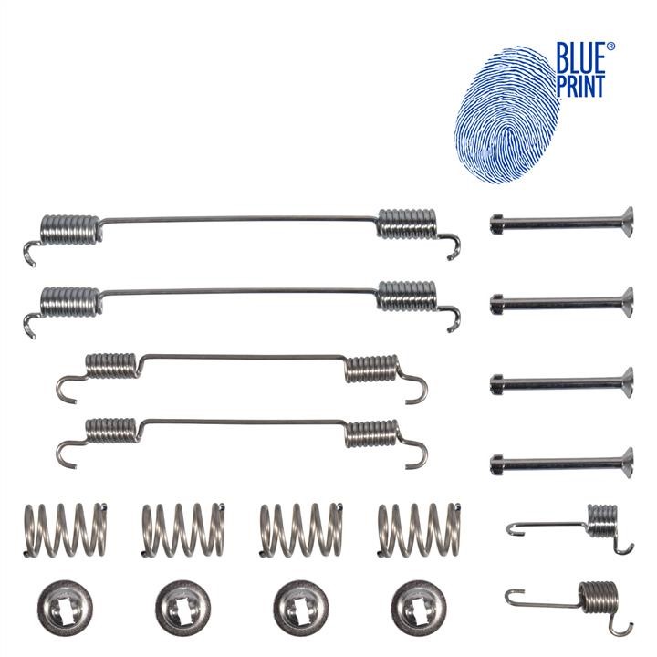 Rear brake pad fitting kit Citroen DS3: ADBP410075 Blue Print Brake pad repair kit