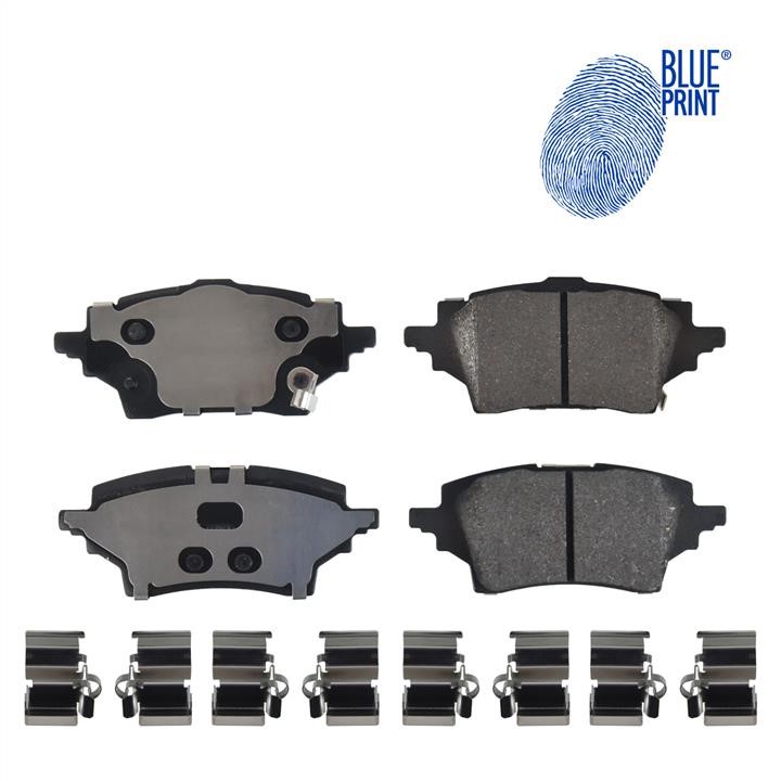Brake pad kit Toyota C-HR: ADBP420098 Blue Print Brake pad set