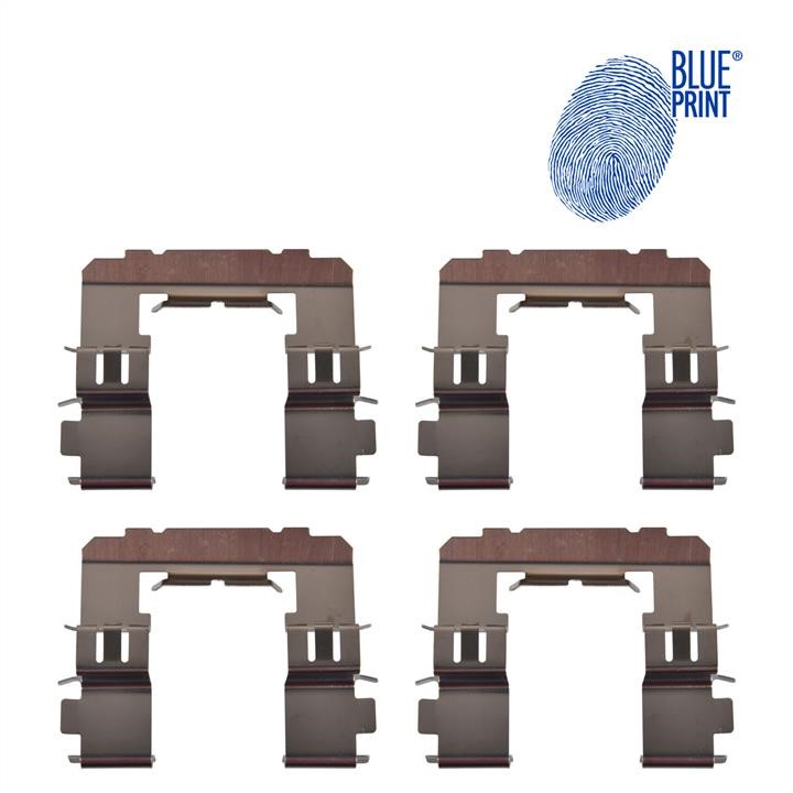 Rear brake pad fitting kit Subaru: ADBP480003 Blue Print Brake pad repair kit