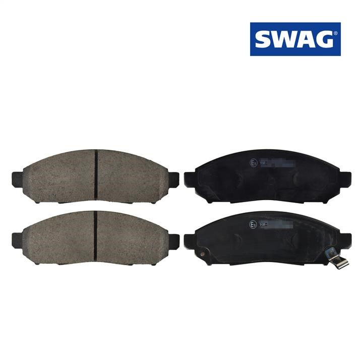 SWAG 33 10 5122 Brake Pad Set, disc brake 33105122