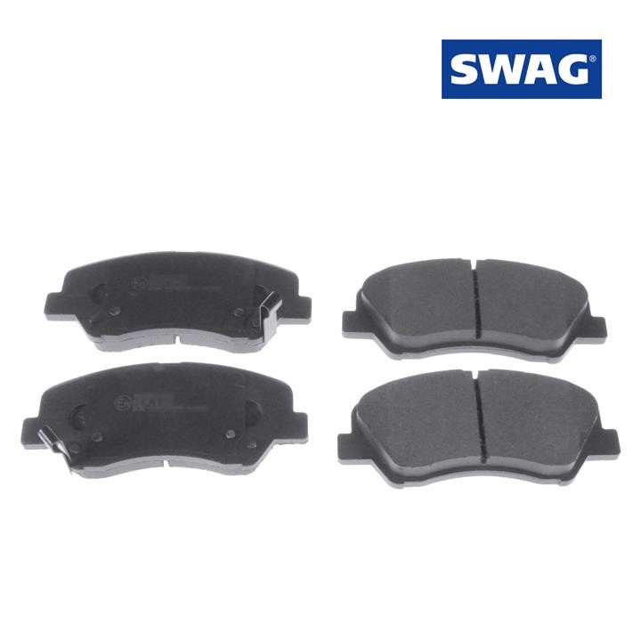 SWAG 33 10 7256 Brake Pad Set, disc brake 33107256