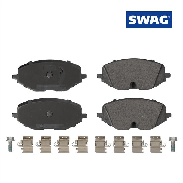 SWAG 33 10 7800 Brake Pad Set, disc brake 33107800