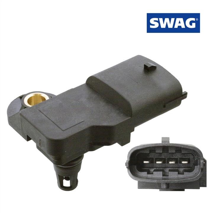 SWAG 33 10 6811 Exhaust Gas Pressure Sensor 33106811