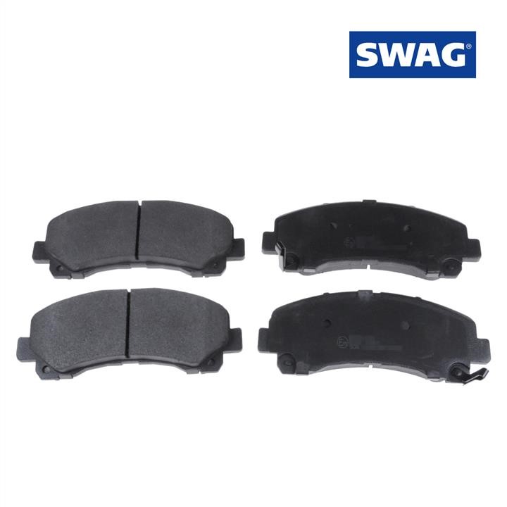 SWAG 33 10 7165 Brake Pad Set, disc brake 33107165