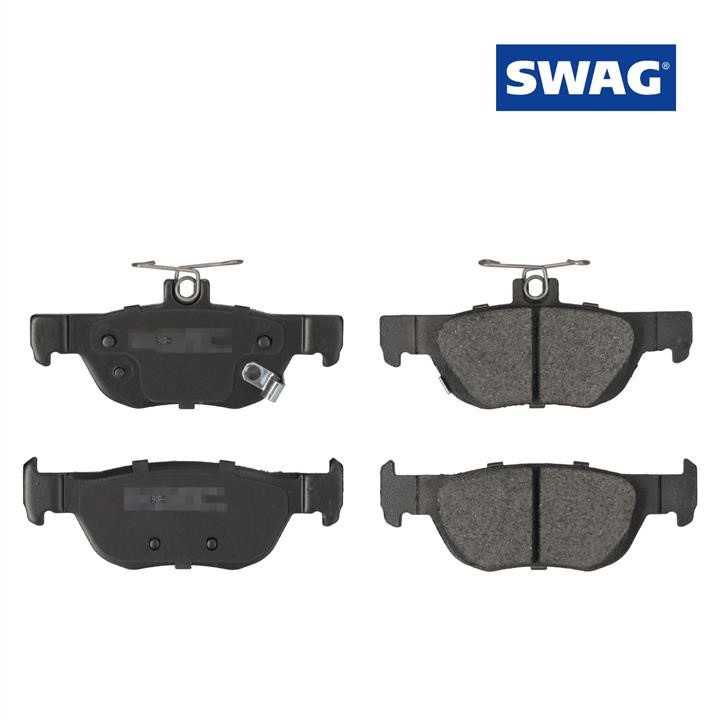 Disc brake pad set Mazda MX-30: 33105575 SWAG Brake pad set