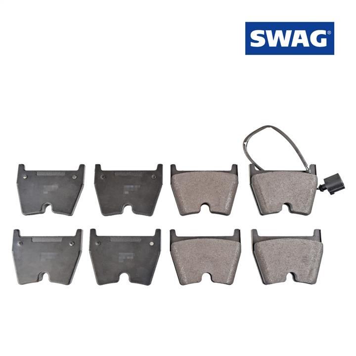 SWAG 33 10 6514 Brake Pad Set, disc brake 33106514