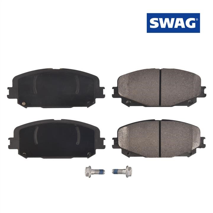 SWAG 33 10 8026 Brake Pad Set, disc brake 33108026