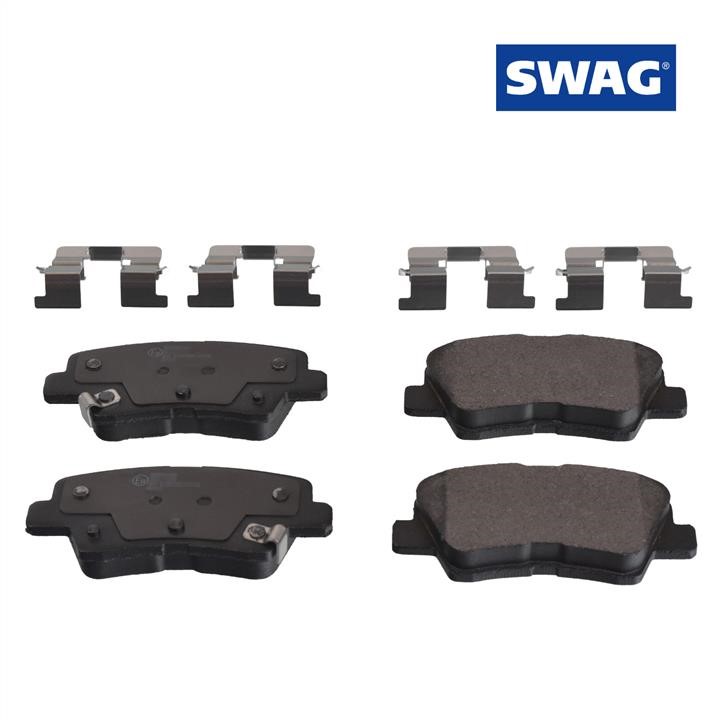SWAG 33 10 7172 Brake Pad Set, disc brake 33107172
