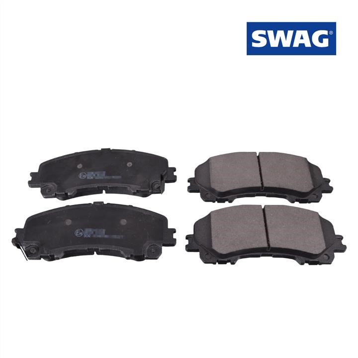 SWAG 33 10 6500 Brake Pad Set, disc brake 33106500
