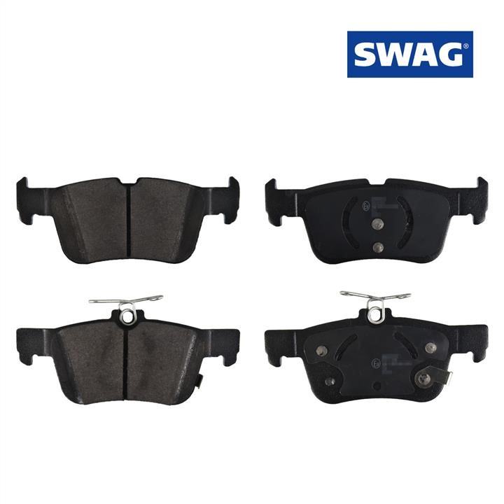 SWAG 33 10 6550 Brake Pad Set, disc brake 33106550