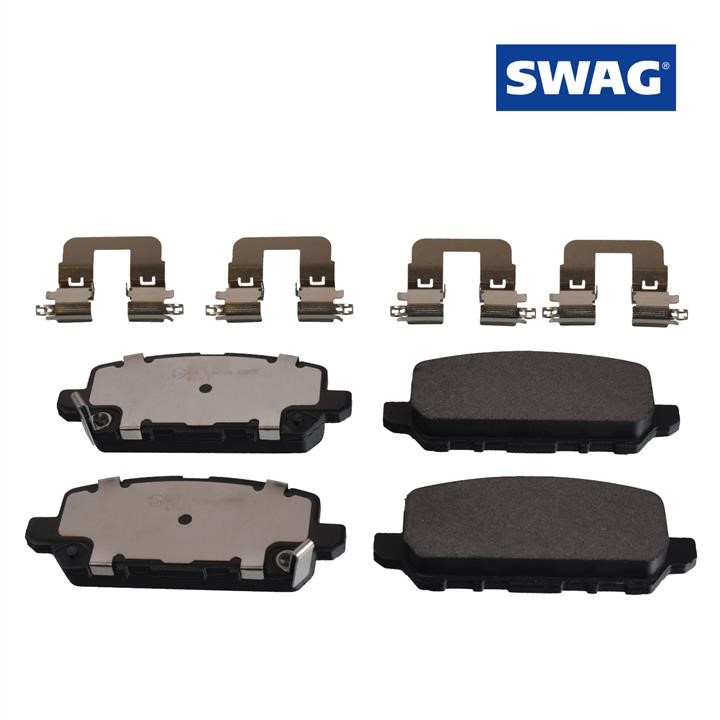 SWAG 33 10 6345 Brake Pad Set, disc brake 33106345
