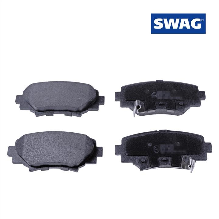 SWAG 33 10 6544 Brake Pad Set, disc brake 33106544