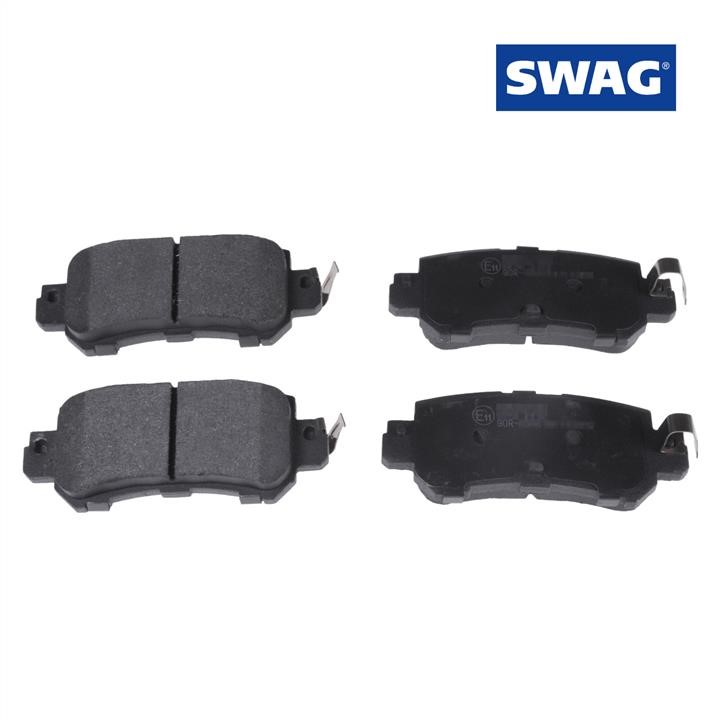 SWAG 33 10 7283 Brake Pad Set, disc brake 33107283