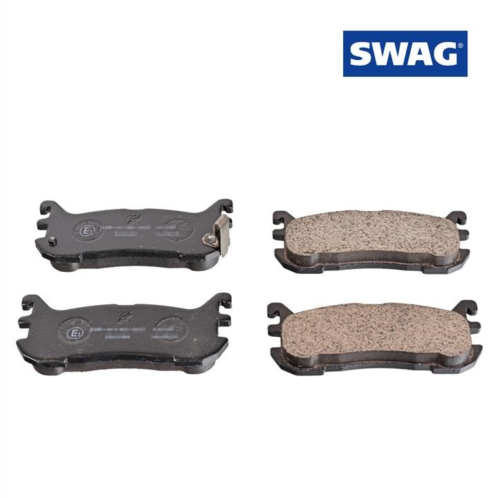 SWAG 33 10 5124 Brake Pad Set, disc brake 33105124