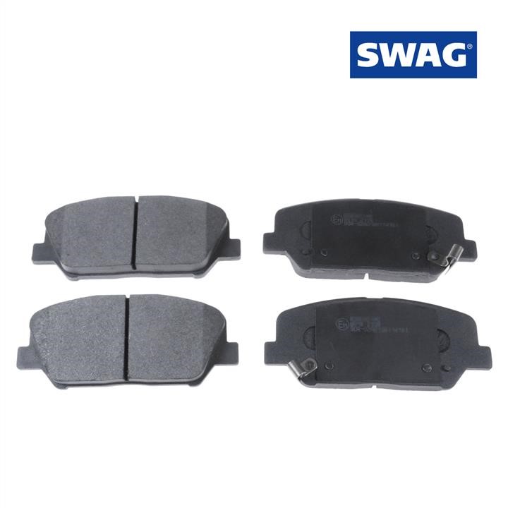 SWAG 33 10 7287 Brake Pad Set, disc brake 33107287