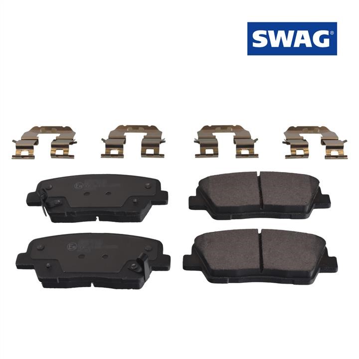 SWAG 33 10 7139 Brake Pad Set, disc brake 33107139