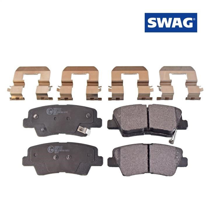 SWAG 33 10 7326 Brake Pad Set, disc brake 33107326
