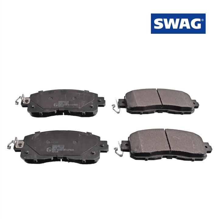 SWAG 33 10 6537 Brake Pad Set, disc brake 33106537