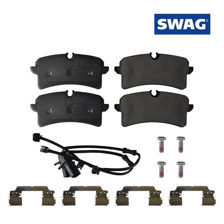 SWAG 33 10 5370 Brake Pad Set, disc brake 33105370