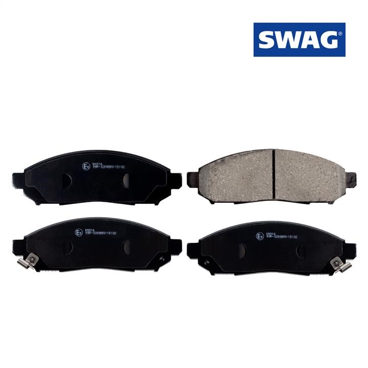 SWAG 33 10 5133 Brake Pad Set, disc brake 33105133