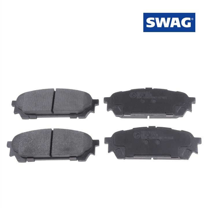 SWAG 33 10 6539 Brake Pad Set, disc brake 33106539