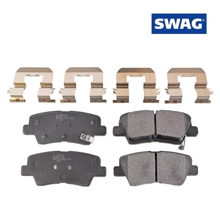 SWAG 33 10 6558 Brake Pad Set, disc brake 33106558