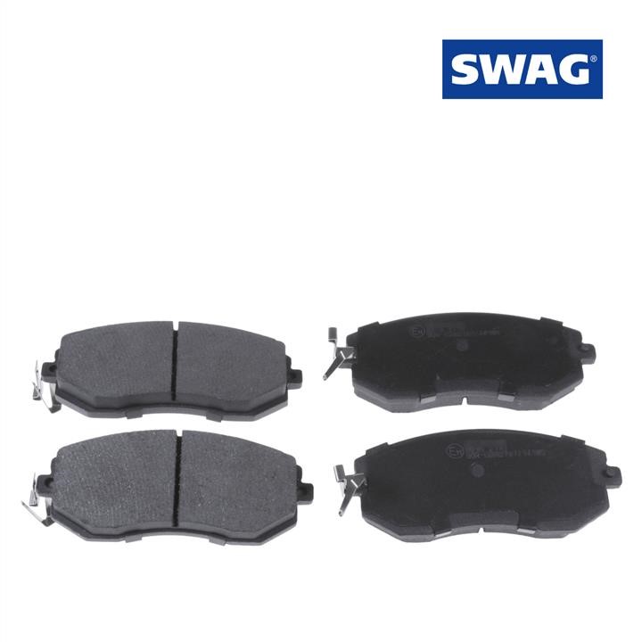 SWAG 33 10 6398 Brake Pad Set, disc brake 33106398