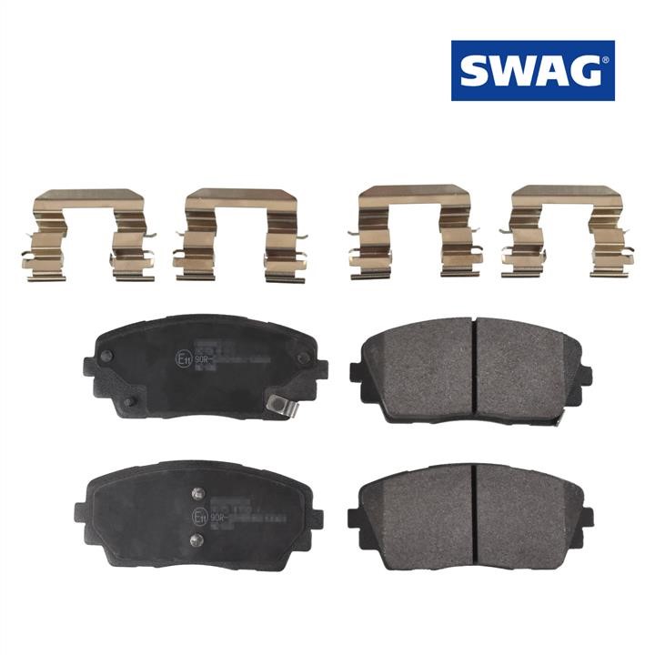 SWAG 33 10 6512 Brake Pad Set, disc brake 33106512