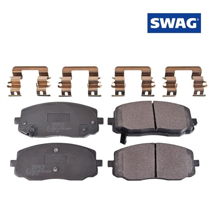 SWAG 33 10 7280 Brake Pad Set, disc brake 33107280
