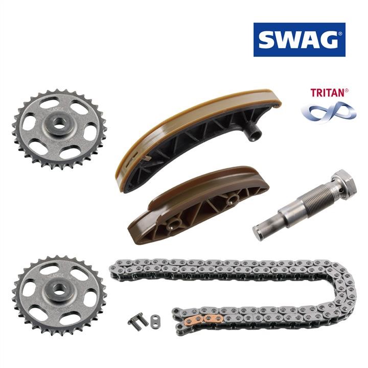 Timing chain kit Mercedes GLC: 33108470 SWAG Timing Chain Kit