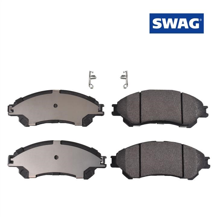 SWAG 33 10 7150 Brake Pad Set, disc brake 33107150