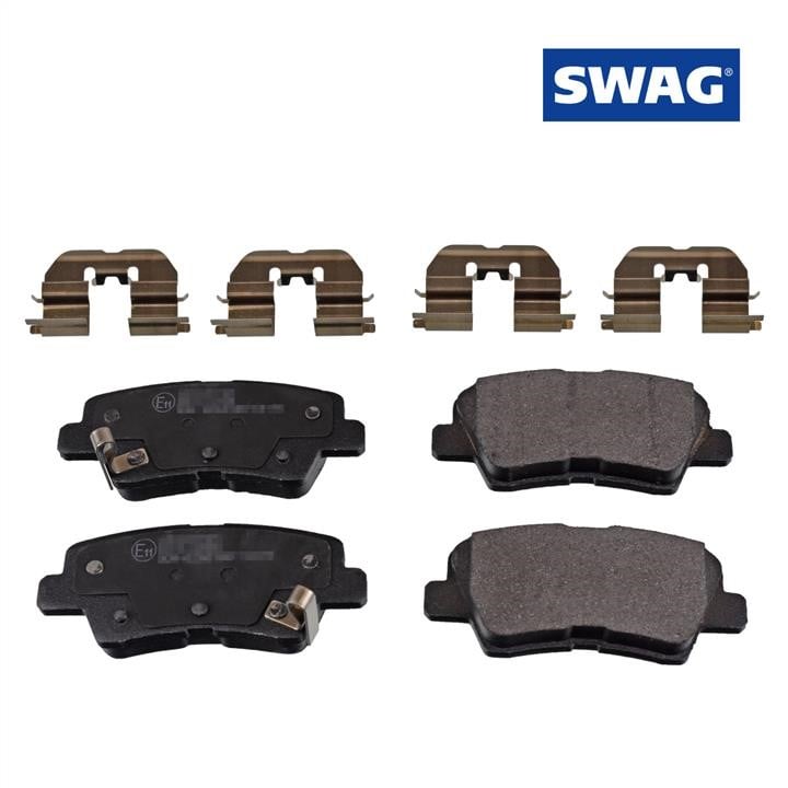 SWAG 33 10 7268 Brake Pad Set, disc brake 33107268