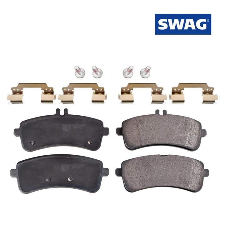 SWAG 33 10 6449 Brake Pad Set, disc brake 33106449