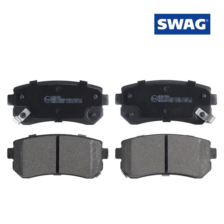 SWAG 33 10 7637 Brake Pad Set, disc brake 33107637