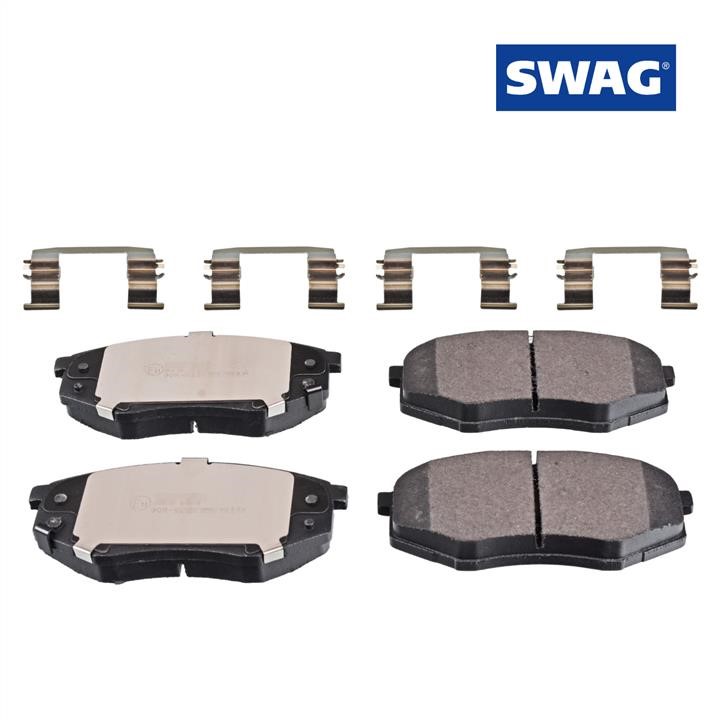 SWAG 33 10 5091 Brake Pad Set, disc brake 33105091