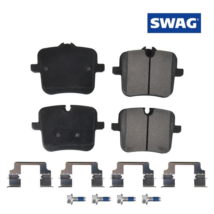Brake pad Rolls-Royce Phantom: 33107642 SWAG Brake pad set