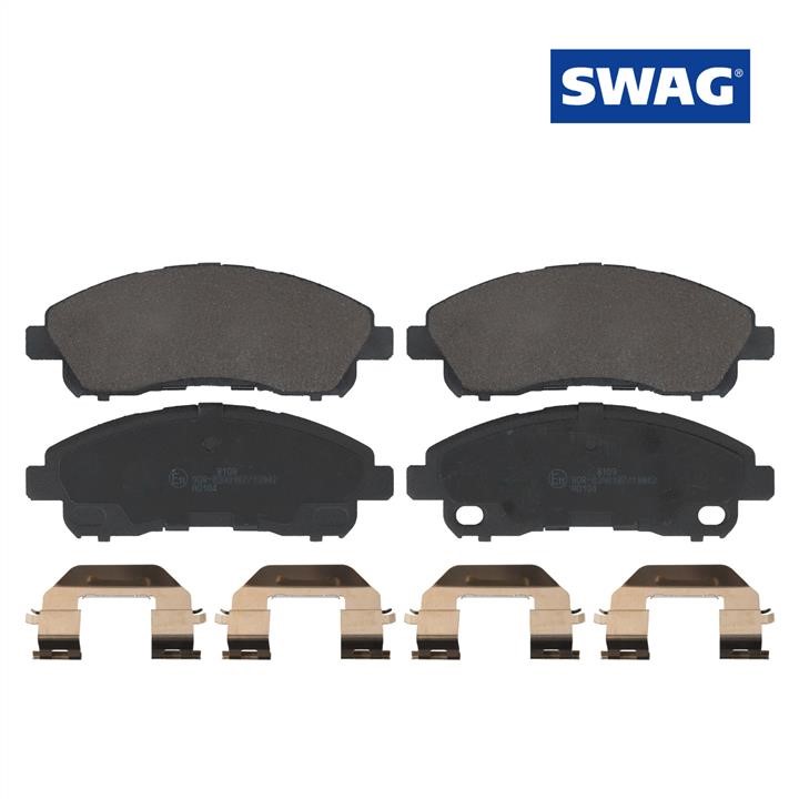 SWAG 33 10 6536 Brake Pad Set, disc brake 33106536